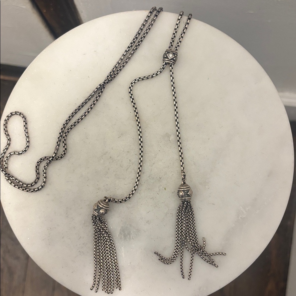David Yurman Authentic Renaissance Tassel Necklace *authentic*